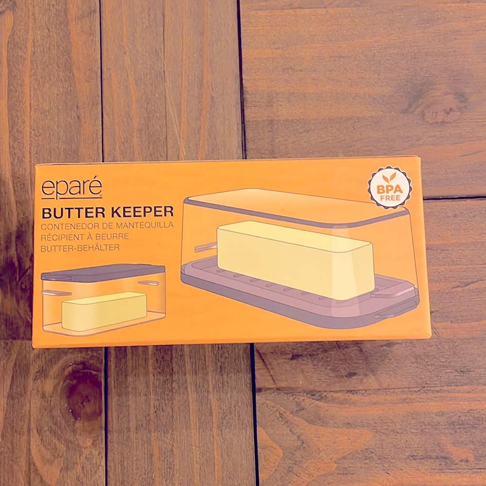 New in box Epare butter keeper